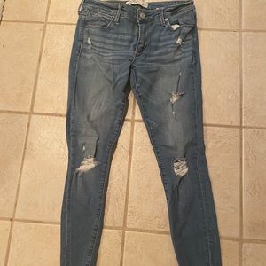 A&F skinny high rise jeans size 4